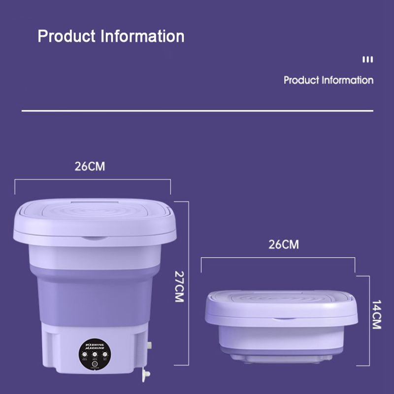 Retractable Folding Washing Machine - HomeCore