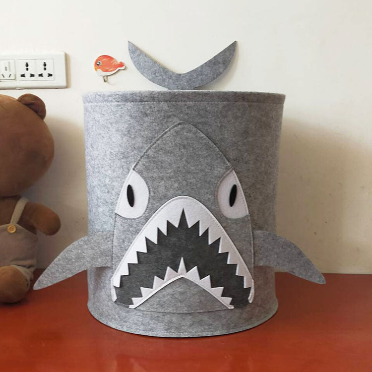 Cartoon Felt Storage Bucket - HomeCore