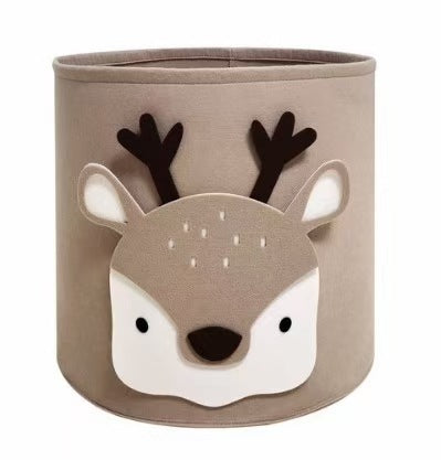 Cartoon Felt Storage Bucket - HomeCore