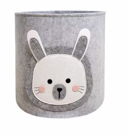 Cartoon Felt Storage Bucket - HomeCore
