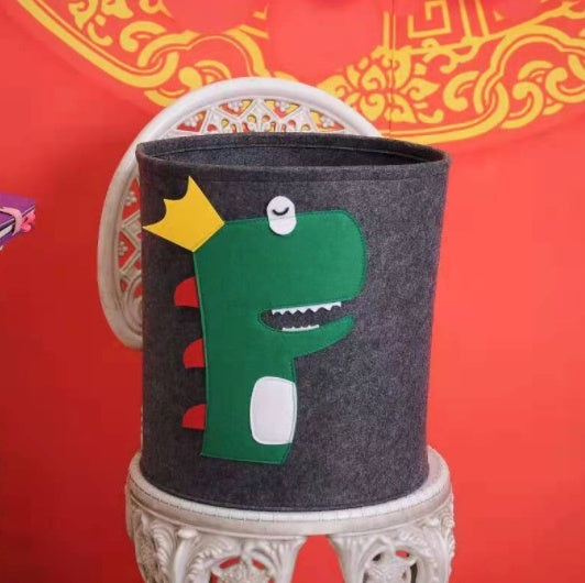 Cartoon Felt Storage Bucket - HomeCore