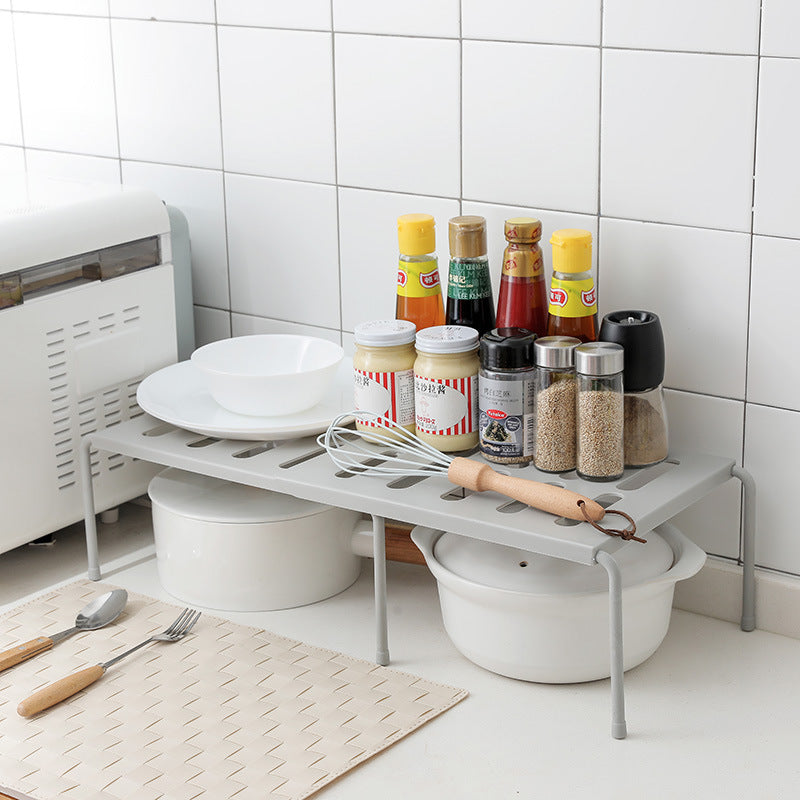 Telescopic Kitchen Supplies Rack - HomeCore