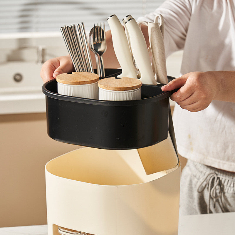Multifunctional Kitchen Storage Bucket - HomeCore